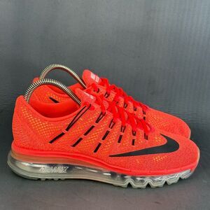 Nike Air Max 2016 'Bright Crimson' athletic sneaker shoes women’s 8(Y6)